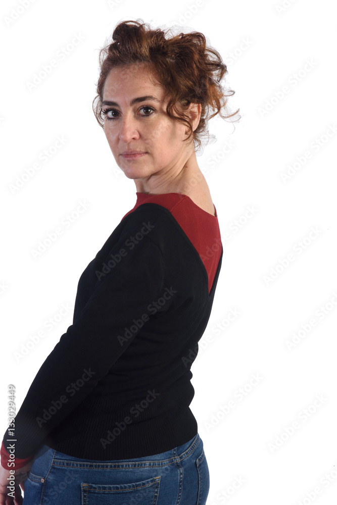 portrait of a woman looking at camera portrait of a woman looking at camera