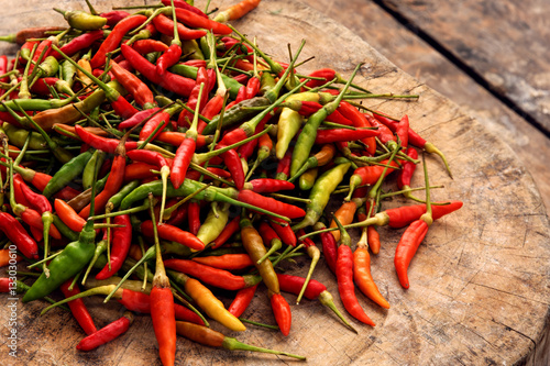 chilli ,raw material for cooking .