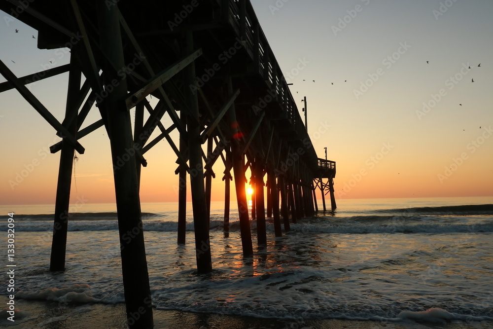 Sunrise pier