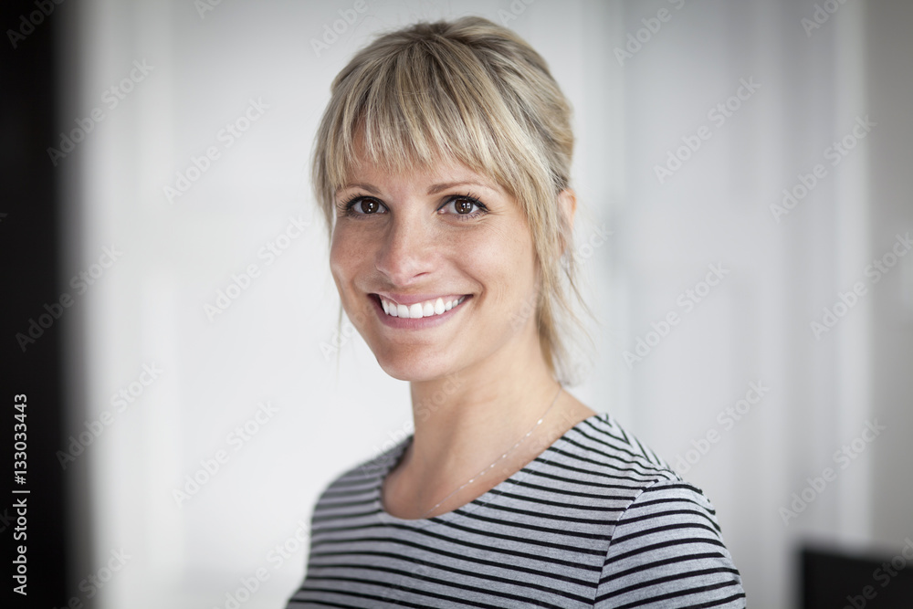 Portrait Of A Mature Woman Smiling At The Camera At Home Portrait Of A Mature Woman Smiling At The Camera At Home