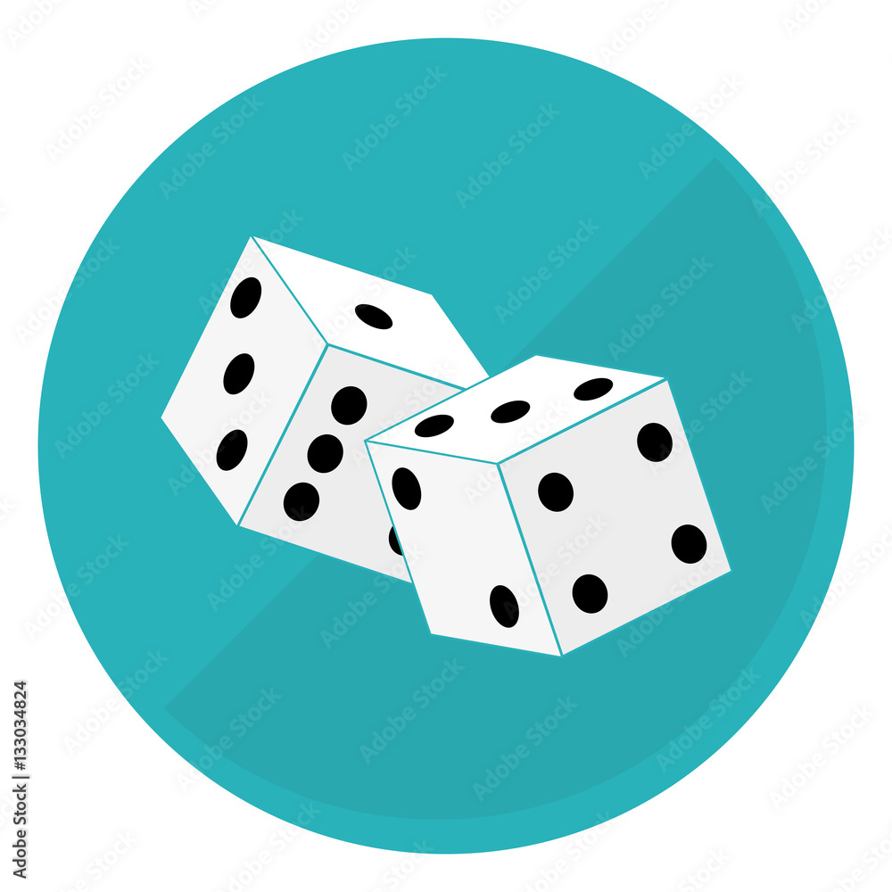 dice game casino related icons image vector illustration design dice game casino related icons image vector illustration design
