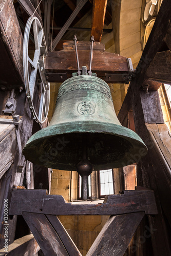 Konstfotografi Old Church bell