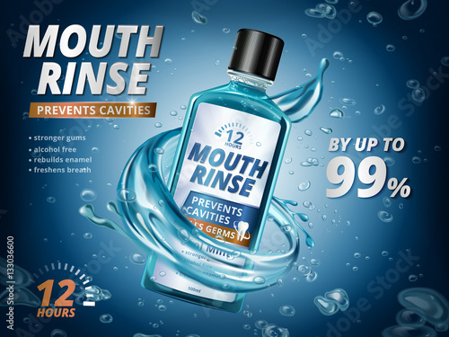 Mouth rinse ads