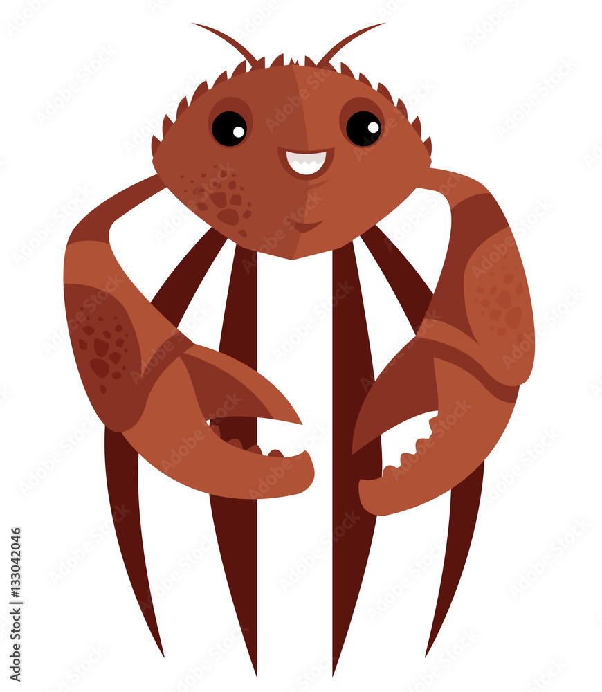Fototapeta premium giant cute crab