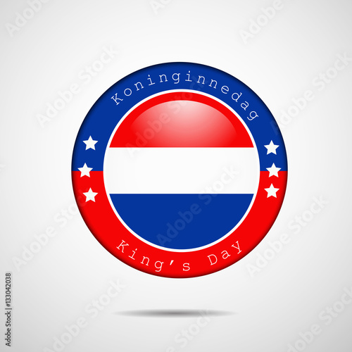 Free Download King's day background - GFXLoad