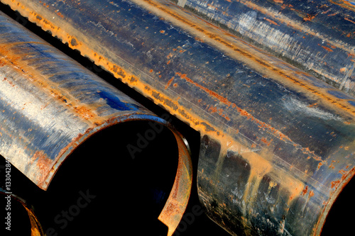 Rusty Black Pipes