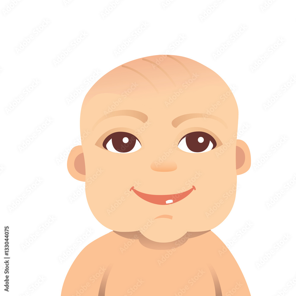 baby smile vector illustration baby smile vector illustration