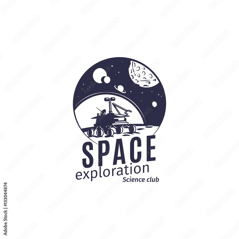 Science Club Vector Science club logo in retro style vector illustration Stock Vector ...