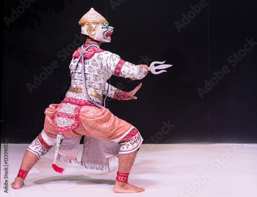 asian and Thailand traditional performance drama photo