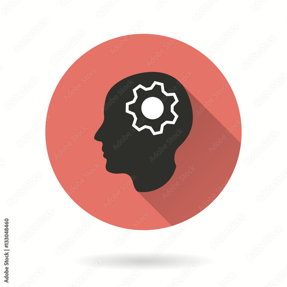 Brain - vector icon. Brain - vector icon.