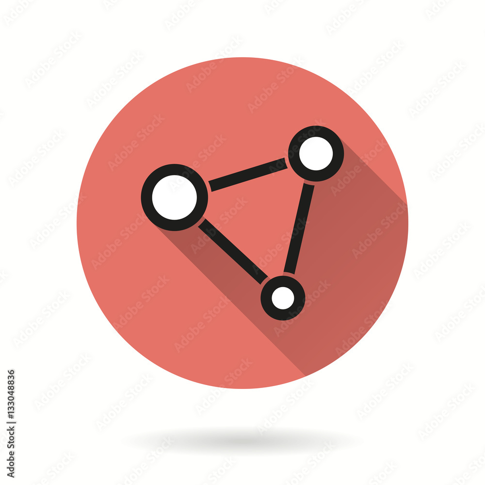 Network - vector icon. Network - vector icon.