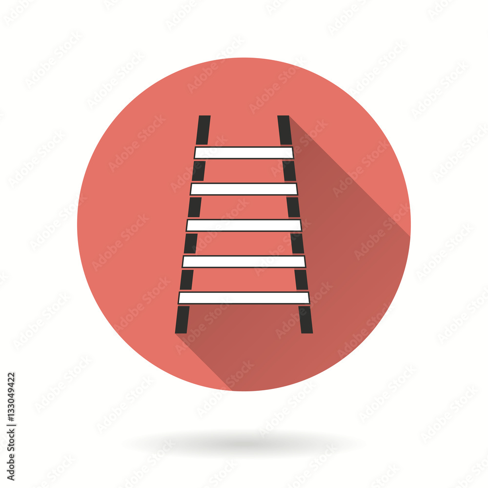 Ladder - vector icon. Ladder - vector icon.