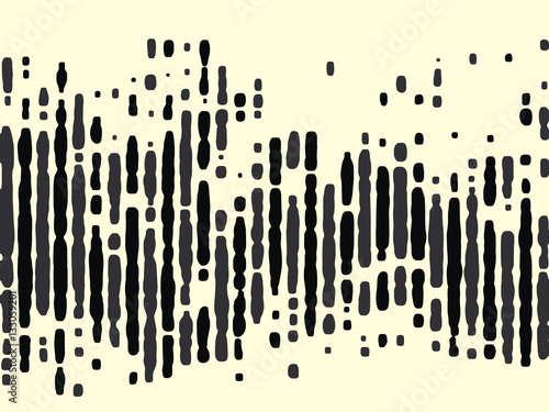 Abstract grunge vector background. Monochrome raster composition of irregular  graphic elements.