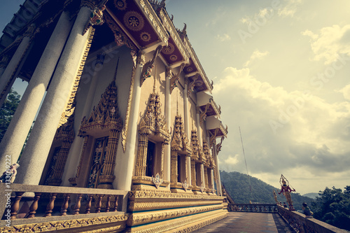 Buddhist sanctuary at Khao Rang Temple ( Wat Khao Rang )