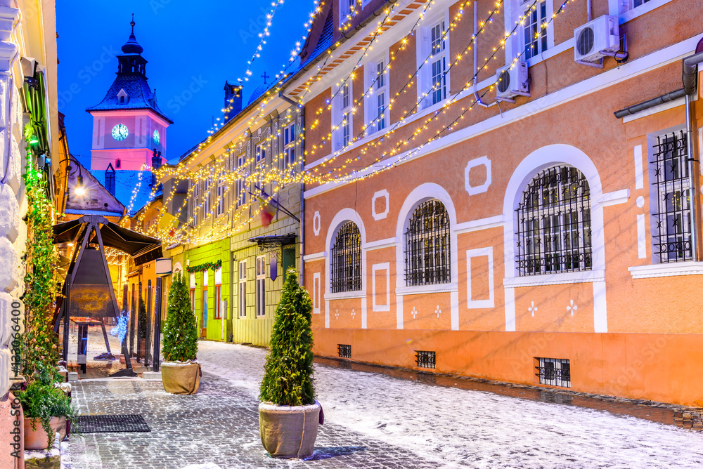 Brasov, Romania - Christmas Market in Transylvania