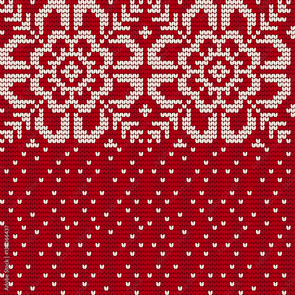 Traditional knitting pattern for Ugly Sweater Traditional knitting pattern for Ugly Sweater