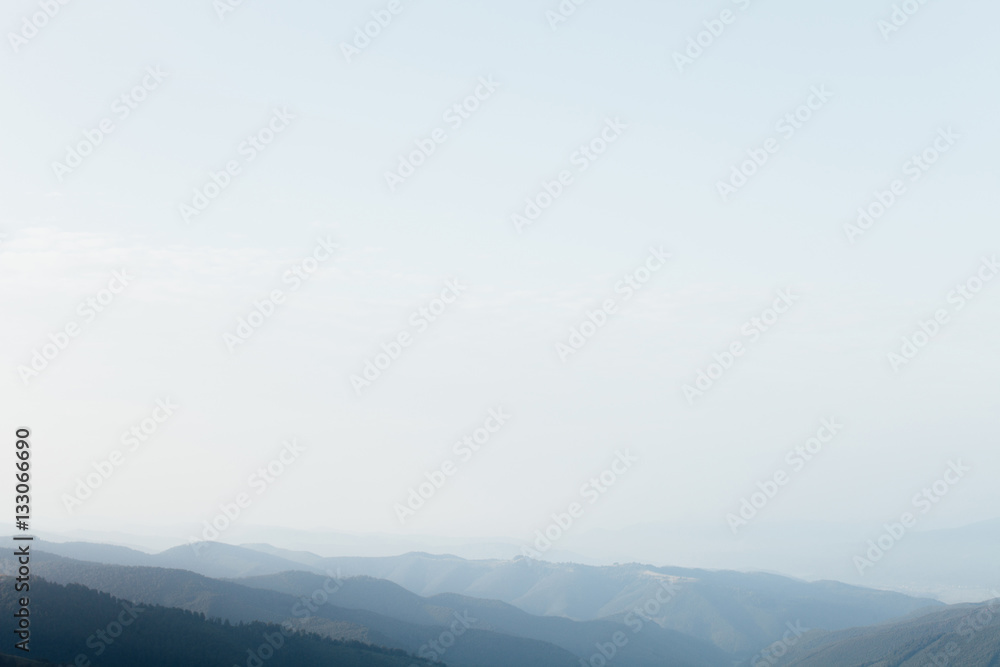 Obraz premium ukrainian carpathian mountains. Beautiful mountain landscape.