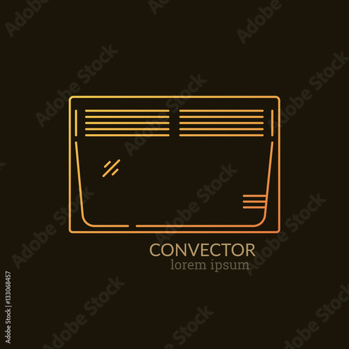 House Heating Logo Template