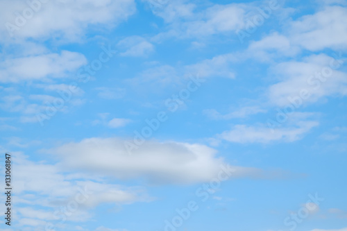  soft blue sky with cloud for background backdrop usage