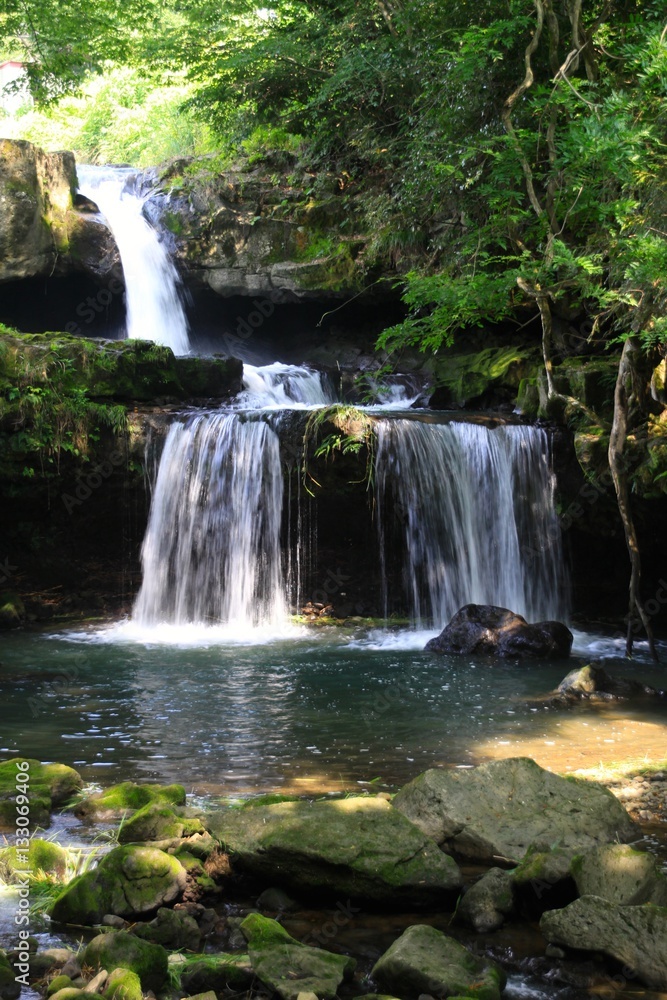 Obraz premium 神鍋溶岩流