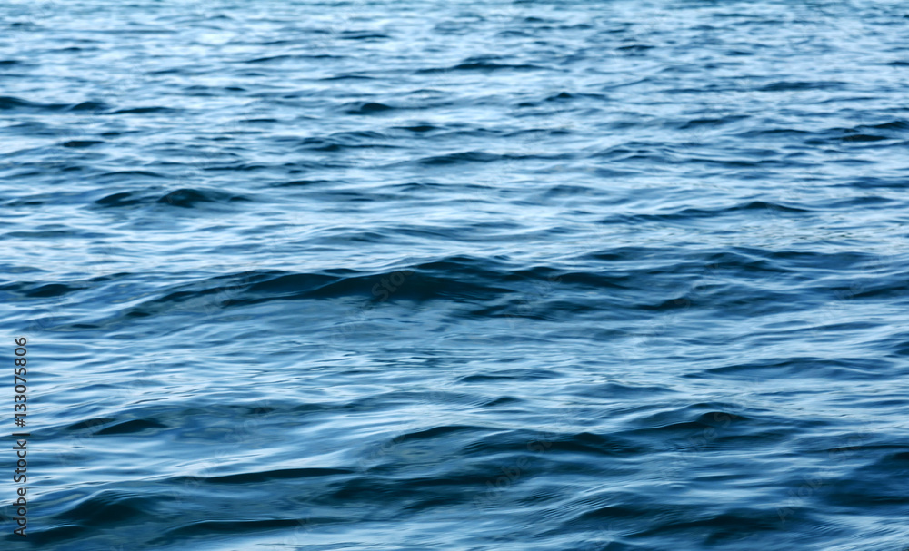 Blue Tones Water Waves Surface as Background Blue Tones Water Waves Surface as Background