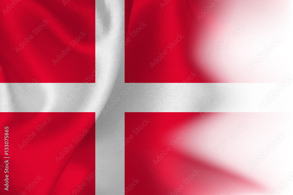 Obraz premium デンマーク 国 旗 背景