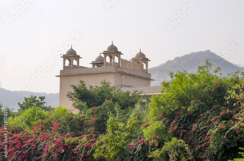 Fototapeta Naklejka Na Ścianę i Meble -  The building of ancient observatory in India the Jantar Mantar
