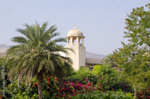 Fototapeta Naklejka Na Ścianę i Meble -  The building of ancient observatory in India the Jantar Mantar