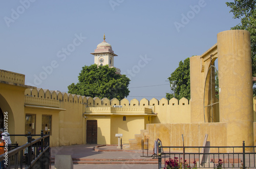 Fototapeta Naklejka Na Ścianę i Meble -  The building of ancient observatory in India the Jantar Mantar