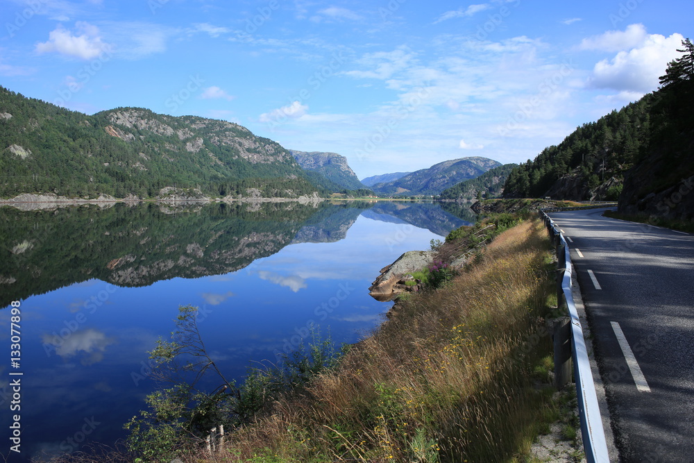 Beautiful landscape in Norway