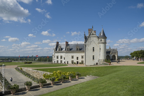 France. Ancient castle.