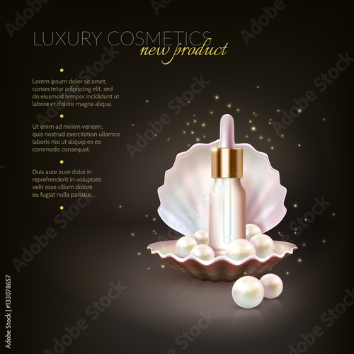 Luxury Cosmetic Pearl Concept