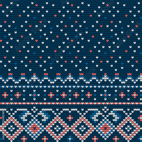 Traditional knitting pattern for Ugly Sweater