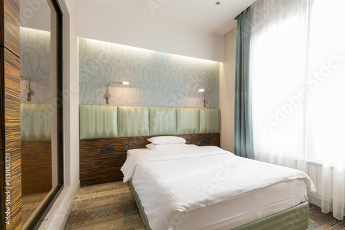 Modern luxury hotel suite interior © rilueda