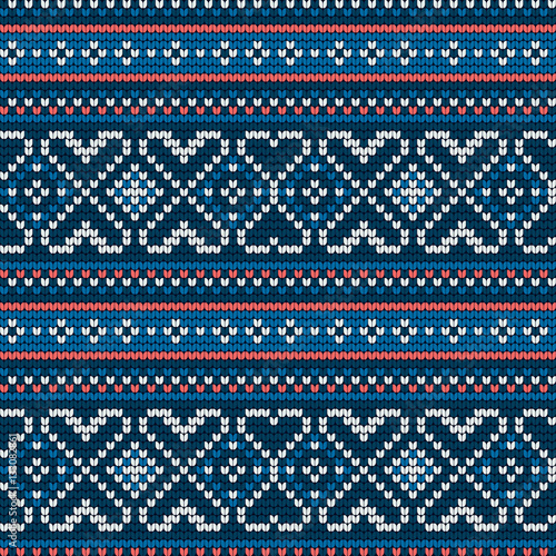 Traditional knitting pattern for Ugly Sweater