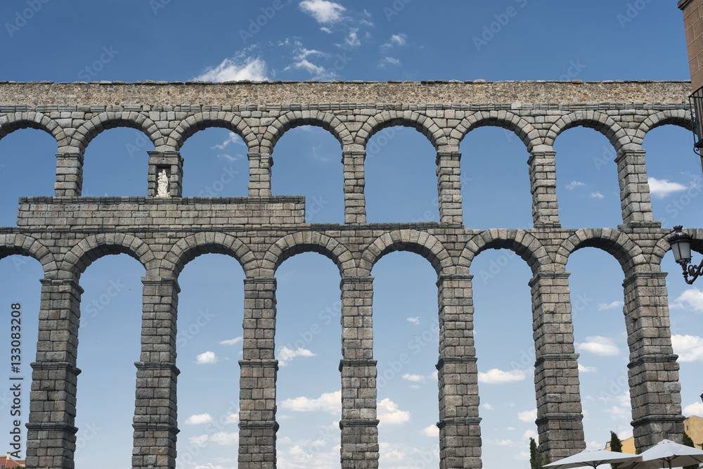 Segovia (Spain): Roman aqueduct