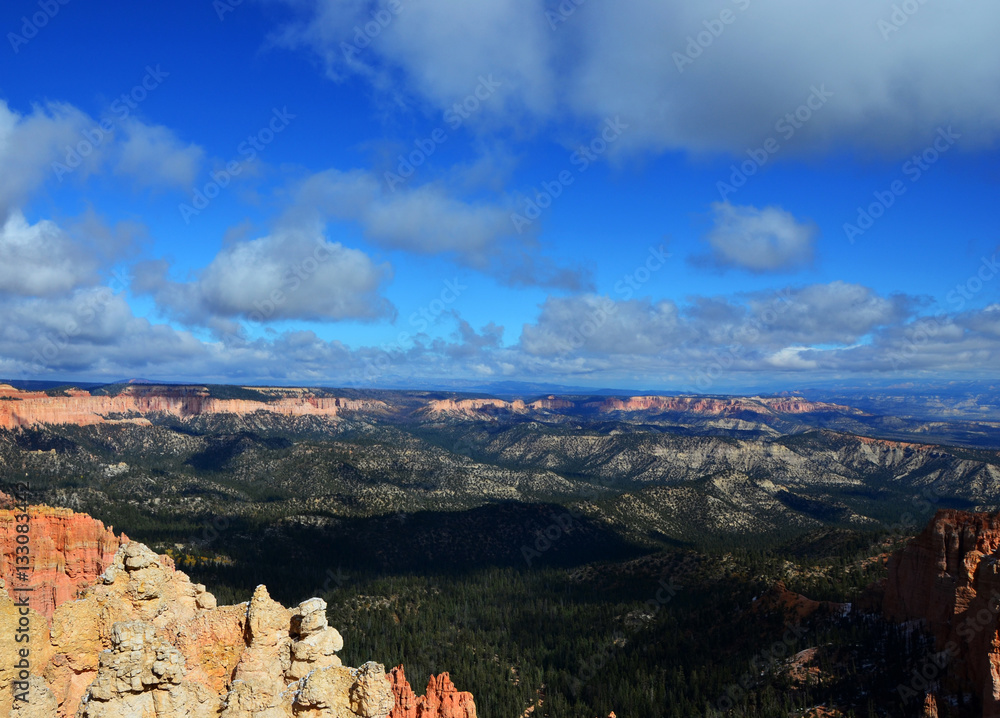 Fototapeta premium Bryce Canyon inifinite panoramic view