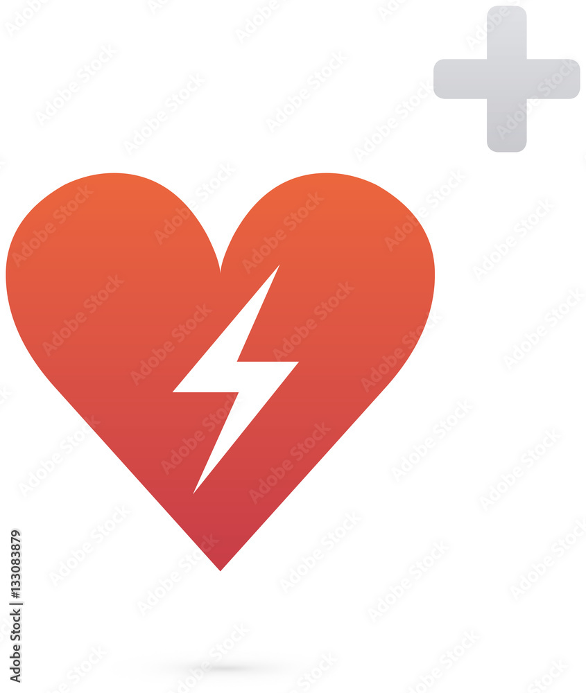 Herz Notfall Icon Herz Notfall Icon