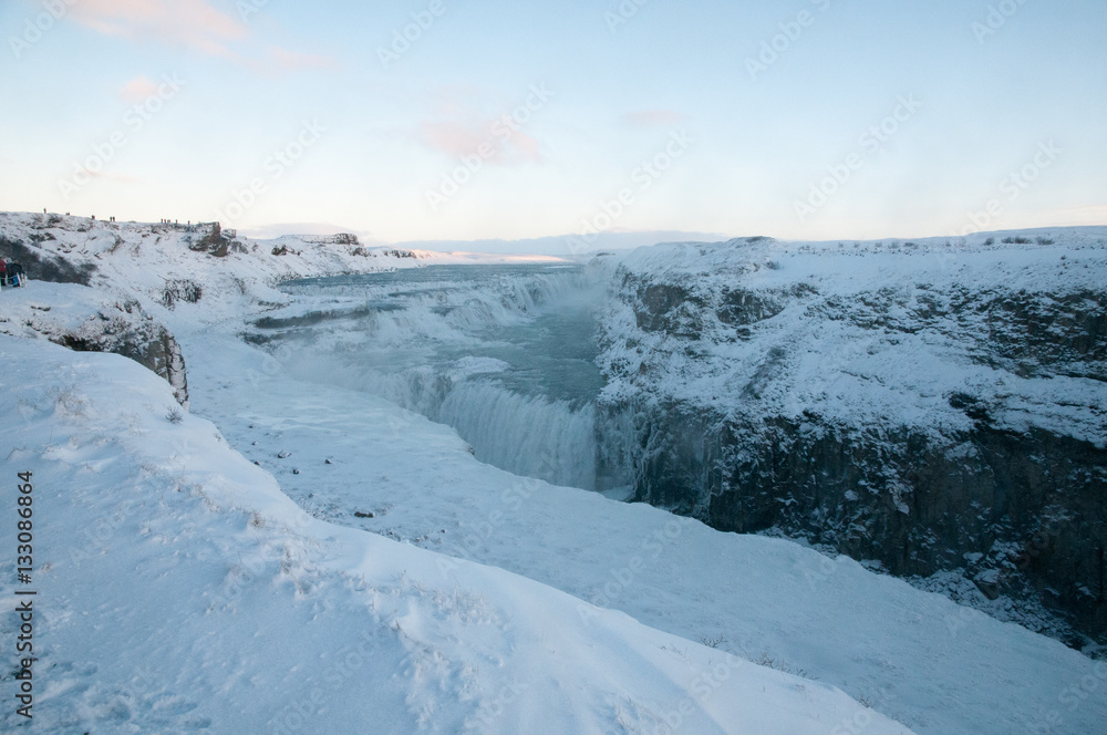Gullfoss waterfall Gullfoss waterfall