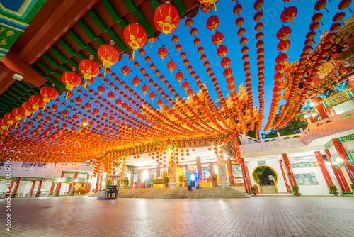 Canvas Print thean hou temple in kuala lumpur malaysia during chinese new year celebration