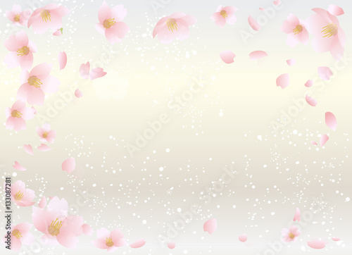 桜　舞い散る © ニコ