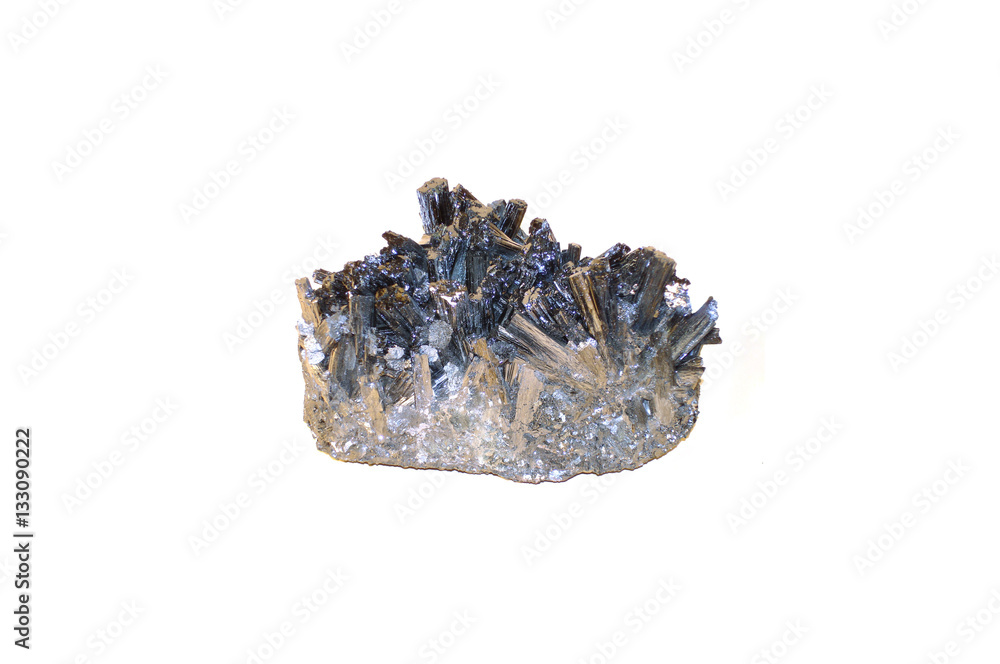 Stibnite antimonite - Antimonit mineral Stibnite antimonite - Antimonit mineral
