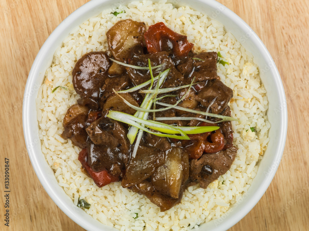 Chinese Beef and Black Bean Stir Fry Meal Chinese Beef and Black Bean Stir Fry Meal