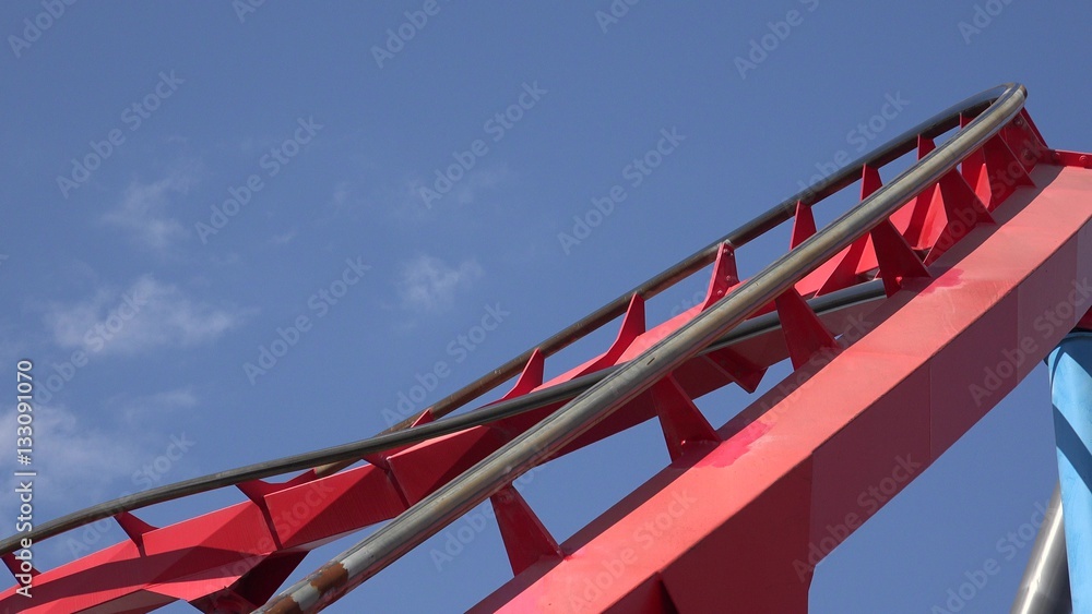 Rails Of Roller Coaster