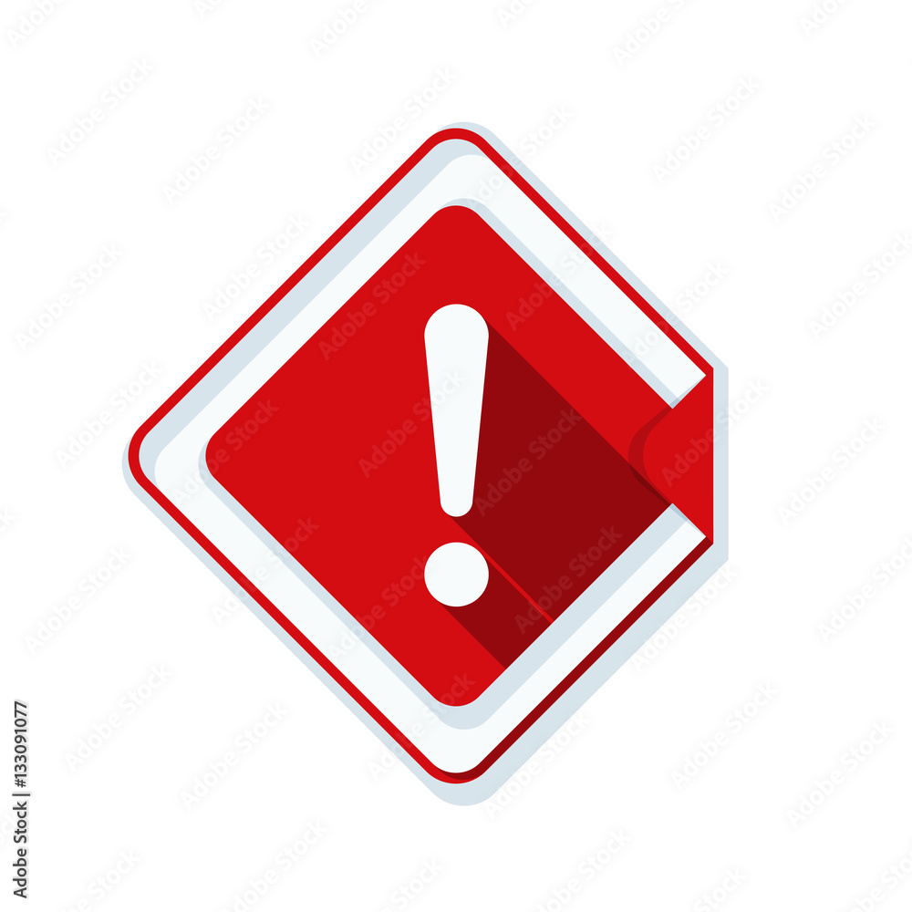 Exclamation Danger sign Exclamation Danger sign