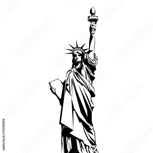 Statue of Liberty. New York landmark. American