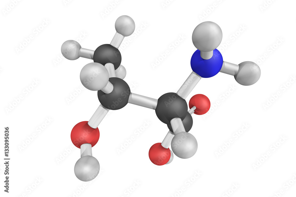 3d structure of Threonine (abbreviated as Thr or T) encoded by t 3d structure of Threonine (abbreviated as Thr or T) encoded by t