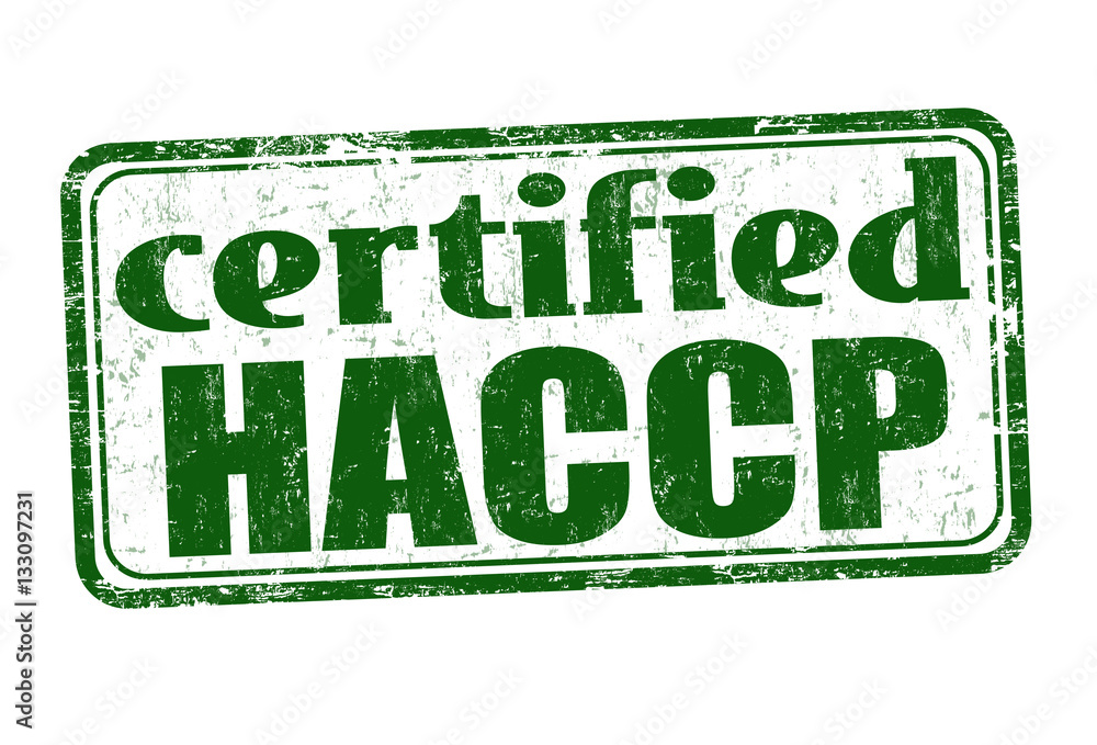 HACCP (Hazard Analysis Critical Control Points) sign or stamp HACCP (Hazard Analysis Critical Control Points) sign or stamp
