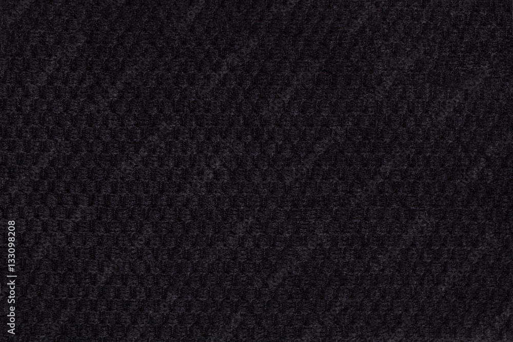 Black background from soft fleecy fabric closeup. Texture of textiles macro Black background from soft fleecy fabric closeup. Texture of textiles macro