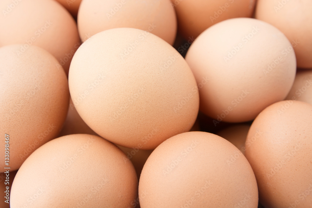 Close up group of eggs Close up group of eggs